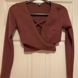 Long Sleeve Crop Top